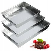 KADAX Blacha Forma Do Pieczenia Zestaw xxL 3szt