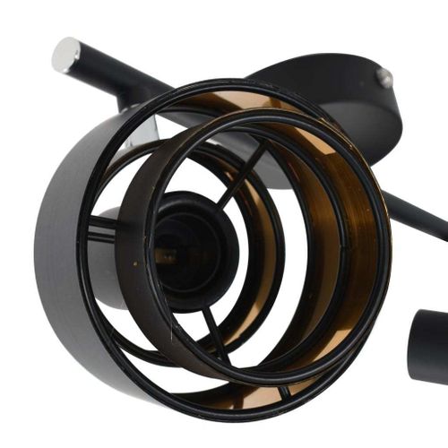 Lampa Z 2 Reflektorami, Czarna, E14 na Arena.pl