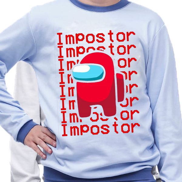 Piżama dziecięca Among Us zdjęcie 1