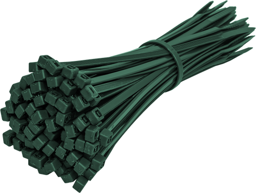 Opaski Zaciskowe Heckermann 100Szt - Zielone na Arena.pl