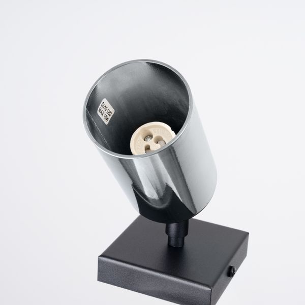 Kinkiet WINX czarny/chrom zdjęcie 5