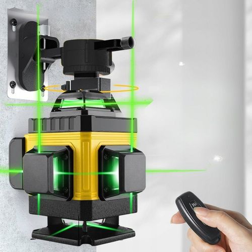 POZIOMNICA LASEROWA POZIOMICA 4D 16 LINII KRZYŻOWA 360 LASER ZESTAW na Arena.pl