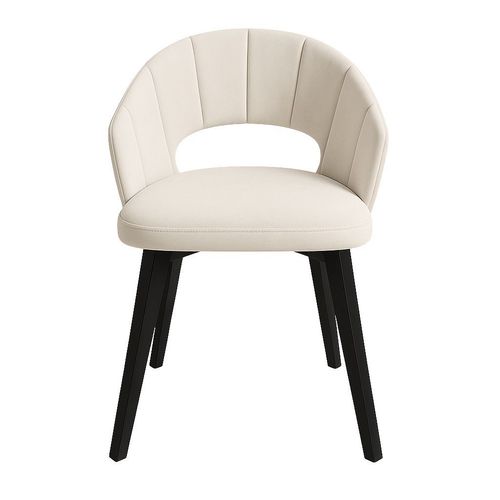 Krzesło Tapicerowane KL-1 Jasny Beż Piano 02 na Arena.pl