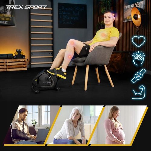 Rower stacjonarny mini rowerek treningowy do rąk i nóg rotor 2w1 Trex na Arena.pl