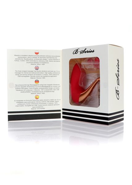Stymulator - Swan Massager, Interchangeable Heads - Usb 9 Functions zdjęcie 10