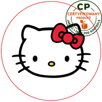 Opłatek na tort Hello Kitty