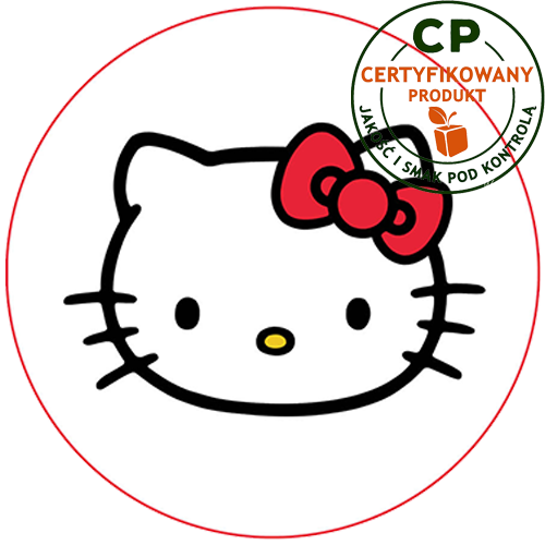 Opłatek na tort Hello Kitty zdjęcie 1