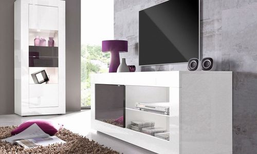 Szafka RTV Basic mała z wnęką na Arena.pl