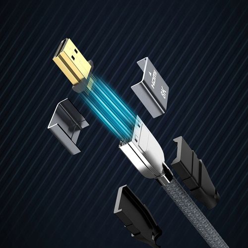 KABEL HDMI 2.1 CERTYFIKOWANY HIGH SPEED 8K 60HZ /4K 120HZ PRZYŁĄCZE na Arena.pl