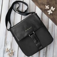 listonoszka damska na ramię czarna elegancka sp-14-bl