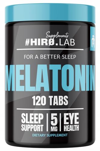 Melatonina 5MG Hiro.Lab Dobry Sen 120 tabletek na Arena.pl