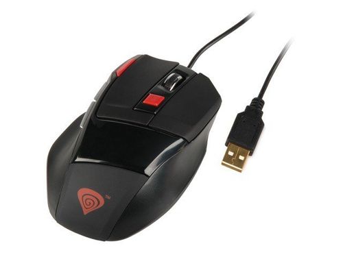 NATEC Mysz GENESIS G55 USB GAMING 2000 DPI + DPI Switch + Burst Fire Button na Arena.pl