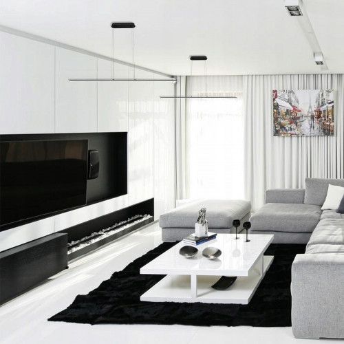 LAMPA LED NOWOCZESNA WISZĄCA DO SALONU LOFTOWA NA SUFIT na Arena.pl