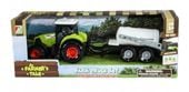 traktor z przyczepą 35x11x13cm św/dźw  9284