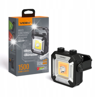 Przenośna latarka wielofunkcyjna LED TIR COB 10W 1500Lm 5000K 130m USB-C