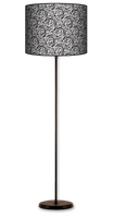 Lampa stojąca MAXI - Black roses