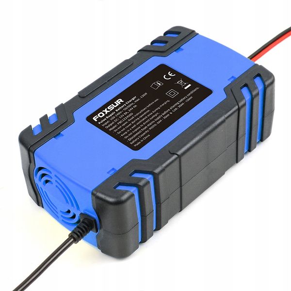 EM PROSTOWNIK FOXSUR 12V&24V 8A LCD zdjęcie 2