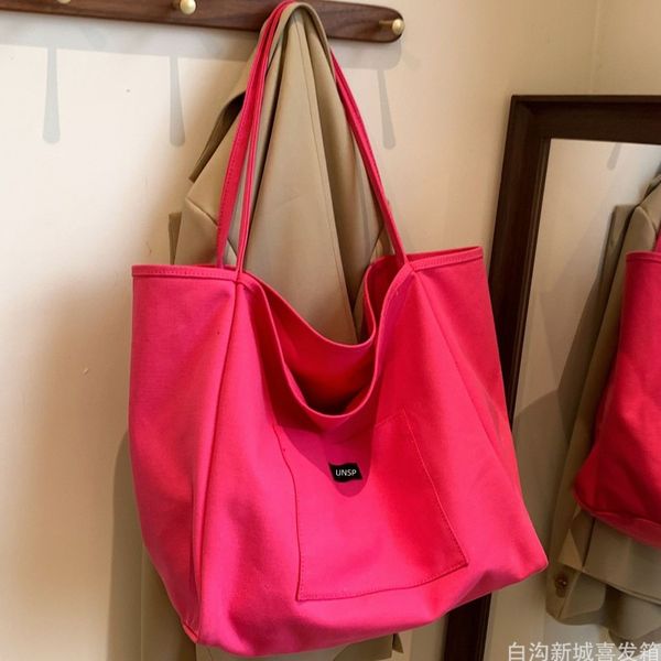 Torba materiałowa minimalistyczna duża TP15F zdjęcie 5