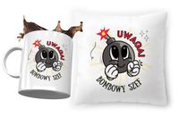 Dla Szefa Zestaw Poduszka + Kubek Na Prezent Z Nadrukiem Ze Zdjęciem