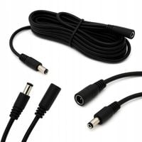 PRZEDŁUŻACZ KABEL ZASILAJĄCY DO KAMER CCTV PRZEDŁUŻKA DC 12V