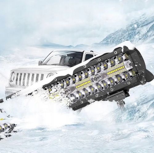 LAMPA ROBOCZA LED 800W LIGHTBAR COMBO 80CM BELKA DALEKOSIĘŻNA LISTWA 12-24V na Arena.pl