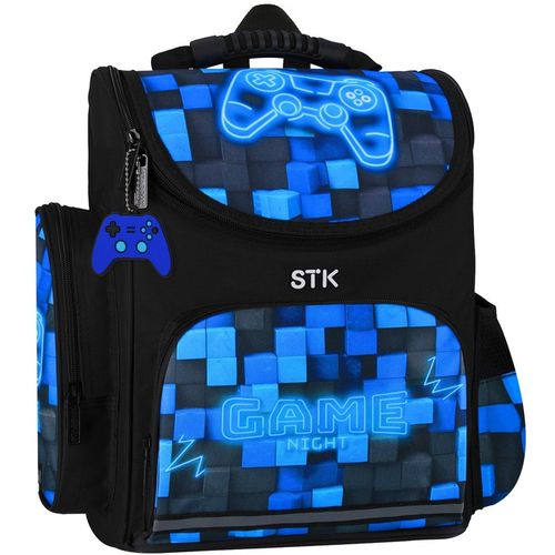 TORNISTER PLECAK SZKOLNY DLA CHŁOPCA GRACZA PIXEL GRA NIEBIESKI PAD W PADY na Arena.pl