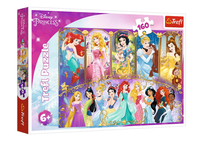 Puzzle - 160 - Portrety Księżniczek - Disney Princess Trefl 15407