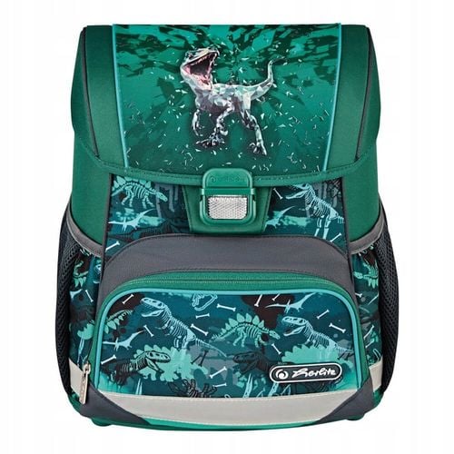 Zestaw tornister plecak szkolny Loop Plus Green Rex dinozaur 6-9lat HERLITZ na Arena.pl