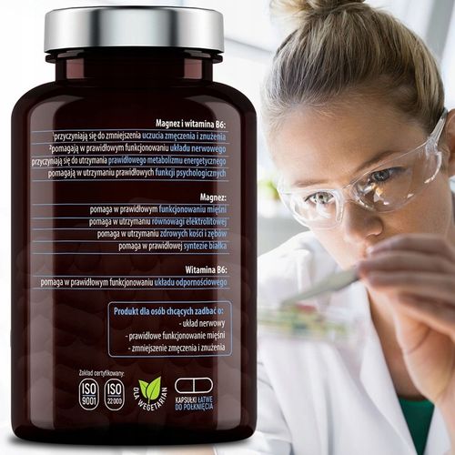 Magnez Cytrynian FORTE +B6 100% Prosty Czysty Skład Doskonała Wchłanialność na Arena.pl