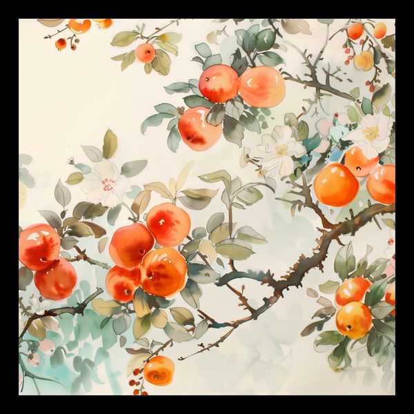 Plakat 30x30cm Persymony zdjęcie 2