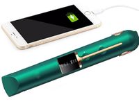 PROSTOWNICA DO WŁOSÓW CIEKAWE STYLIZACJE KOBIET 2W1 ZIELONA CERAMICZNA LCD