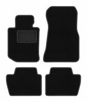 Dywaniki samochodowe welurowe do: BMW 4 G22 2020-2022 coupe czarne