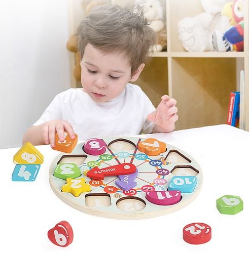 zegar drewniany jhtoy-516 na Arena.pl