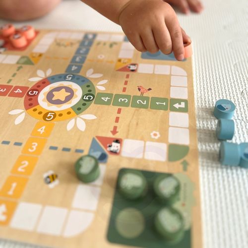 WOOPIE GREEN Gry Planszowe Logiczne 2w1 Ludo Chińczyk + Węże i Drabiny na Arena.pl