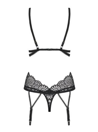 Seksowny Gorset i Stringi - Obsessive Mixty L/XL na Arena.pl