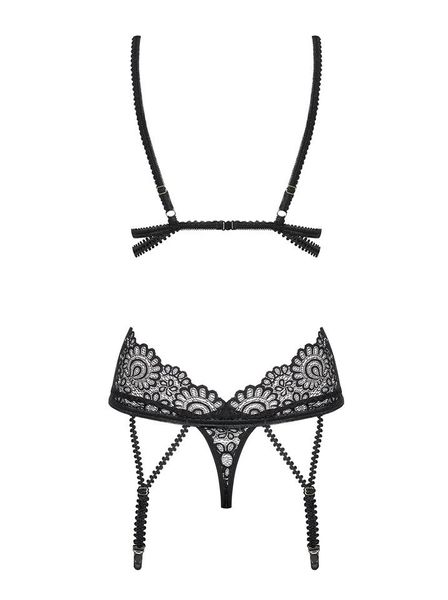 Seksowny Gorset i Stringi - Obsessive Mixty L/XL zdjęcie 4