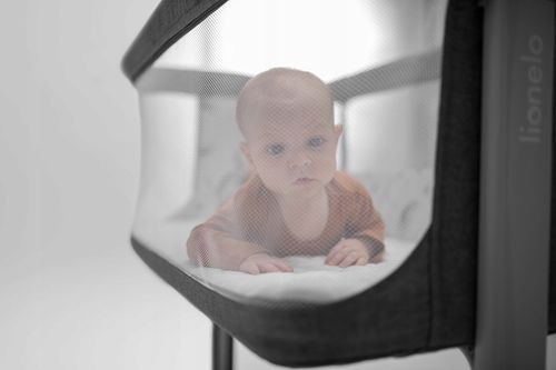 Łóżeczko dostawne dziecięce + kojec Lionelo Aurora + Otulacz bambusowy na Arena.pl