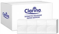 CLARINA SERWETKI DO DYSPENSERA 17x17cm 4800szt