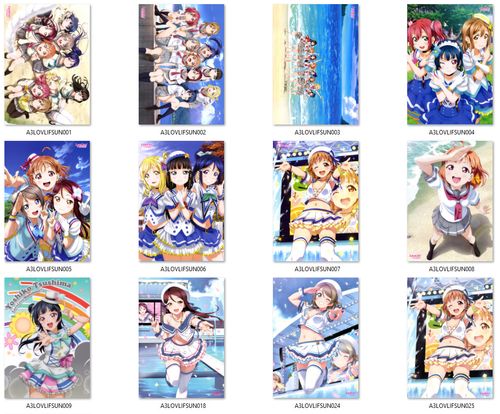 Plakat Love Live! Sunshine School Idol Project DO WYBORU na Arena.pl