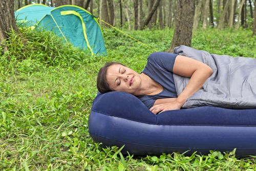 Materac Welurowy Z Pompką 191/137/28Cm Bestway na Arena.pl