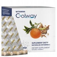 Witamina C COLWAY: Ekstrakt z gorzkiej pomarańczy i kiełkujące gryki 100kap