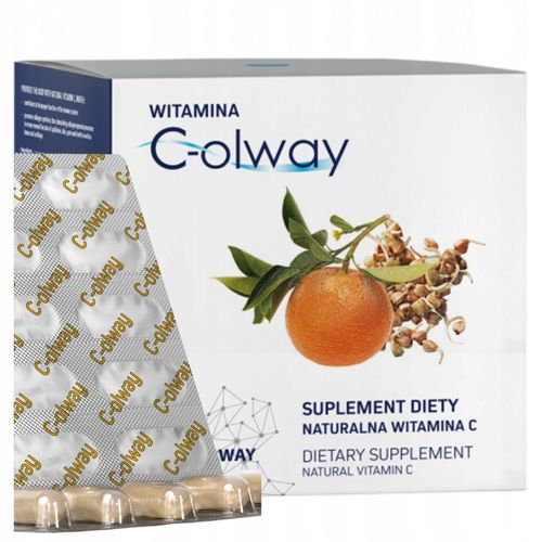 Witamina C COLWAY: Ekstrakt z gorzkiej pomarańczy i kiełkujące gryki 100kap na Arena.pl