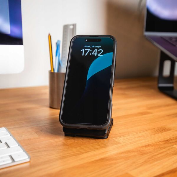 Spacecase Wireless Charger 2In1 Magcharge Wm5B Black zdjęcie 10