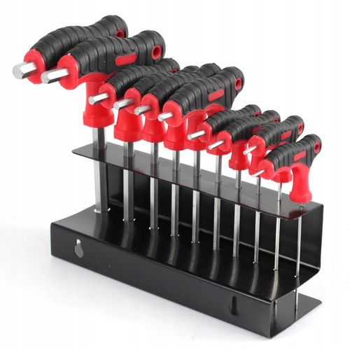 10x KLUCZE IMBUSOWE HEX IMBUSY ZESTAW 2-10 mm Rowerowe Sześciokątne na Arena.pl