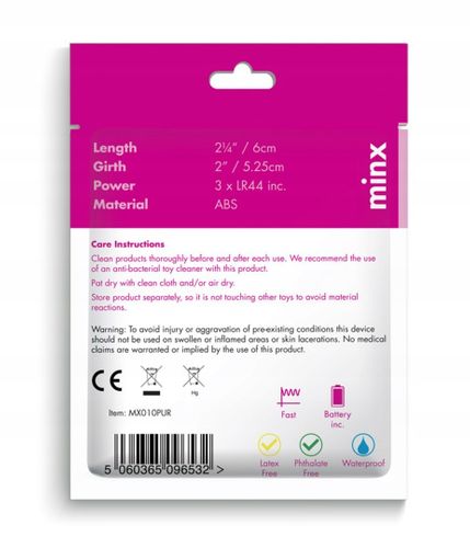 Miniwibrator Minx Blush fioletowy na Arena.pl