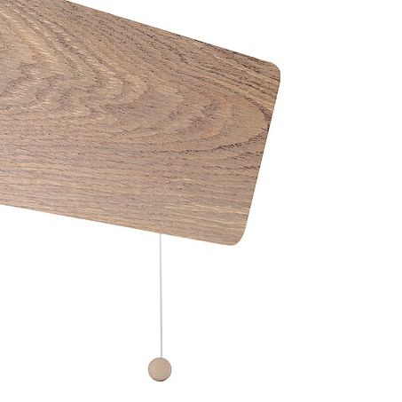 Skandynawska LAMPA ścienna OSLO 9700 Nowodvorski drewniana OPRAWA ekologiczny kinkiet prostokątny regulowany naturalne drewno na Arena.pl