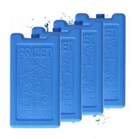 Wkłady chłodzące do lodówki turystycznej torby termicznej FRIZET 4x 500 ml