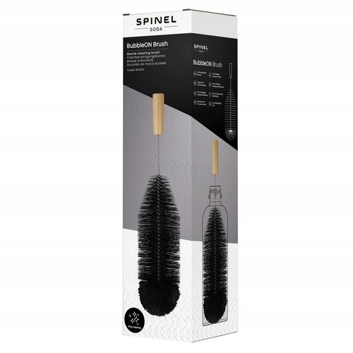 SZCZOTKA SPINEL SODA DO MYCIA CZYSZCZENIA BUTELEK DO SATURATORA CZARNA na Arena.pl