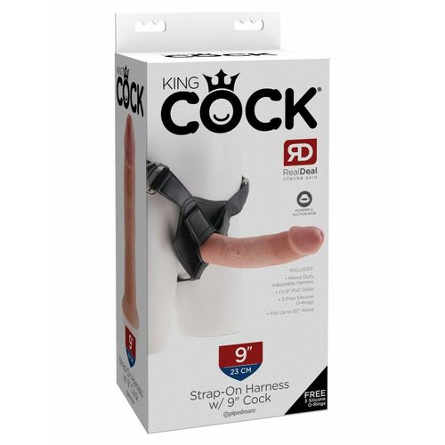 Dildo Strap-On Pipedream King Cock na Arena.pl