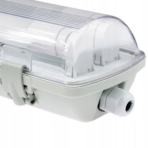 Oprawa Hermetyczna z Odbłyśnikiem Lampa 60cm do Garażu + 2x Świetlówki LED na Arena.pl